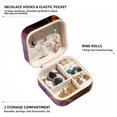 thumbnail image 2 of Firefly Travel Portable Square Earring Organizer with Necklace Holder - Jewelry Box, Display Case - Store Rings, Earrings, Necklaces, Bracelets - Suitable for Girls and Women, 2 of 6