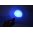 thumbnail image 3 of HQRP 3W Pocket Size UV Flashlight Blacklight for Night Club Hand Stamp Screening / Reading Invisible Fluorescent Inks, 365 nM + HQRP UV Meter, 3 of 6