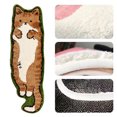 thumbnail image 3 of Alfombra La Piso Cat en Forma Gato Irregular Noche para Sala Estar Del Dormitorio., 3 of 9