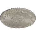 thumbnail image 3 of 30"OD x 1 1/4"P Nexus Ceiling Medallion (Fits Canopies up to 2 3/4"), Hand-Painted Pearl White, 3 of 5