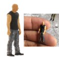 thumbnail image 1 of 1:64 Model Miniature Figure People Street Building Layout For Matchbox/fire Wheel/siku - Black-a, 1 of 5