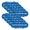 Blue, variant on Signs ByLITA Designer Please Use Other Gate Sign (Black) - Small