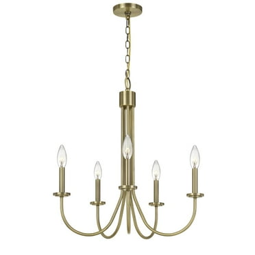 60W X 5 Spiez Metal Chandelier