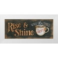 thumbnail image 1 of Lewis, Kim 24x12 White Modern Wood Framed Museum Art Print Titled - Rise and Shine, 1 of 4