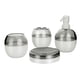 thumbnail image 1 of Juego de lavado de baño de 4 piezas, soporte para cepillo de dientes, taza de lavado de inodoro, dispensador de jabón, herramienta de limpieza AweSitey HA6170-00B, 1 of 6