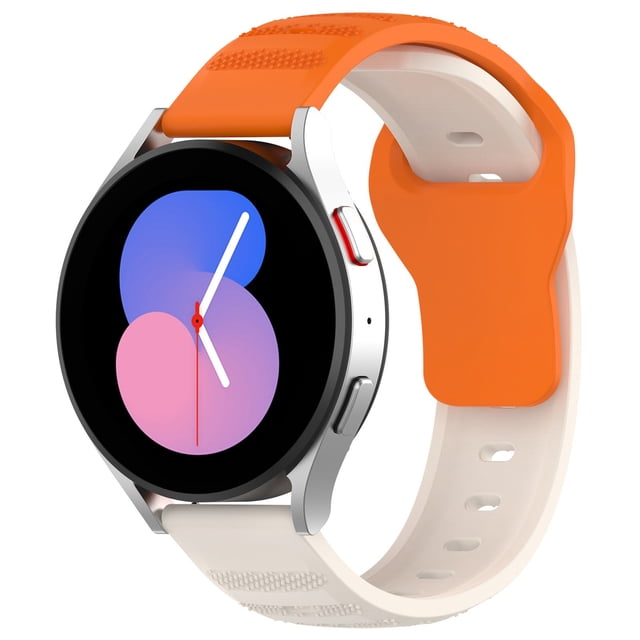 Silicone Sports Sweat Proof Solid Color Watch Band With Convenient Adjustment And Wide Compatibility Compatible With Smartwatch