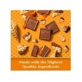 thumbnail image 7 of GHIRARDELLI Milk Chocolate Caramel Waffle Cone Squares, 5.2 oz stand-up bag - Pack of 2 , 7 of 7