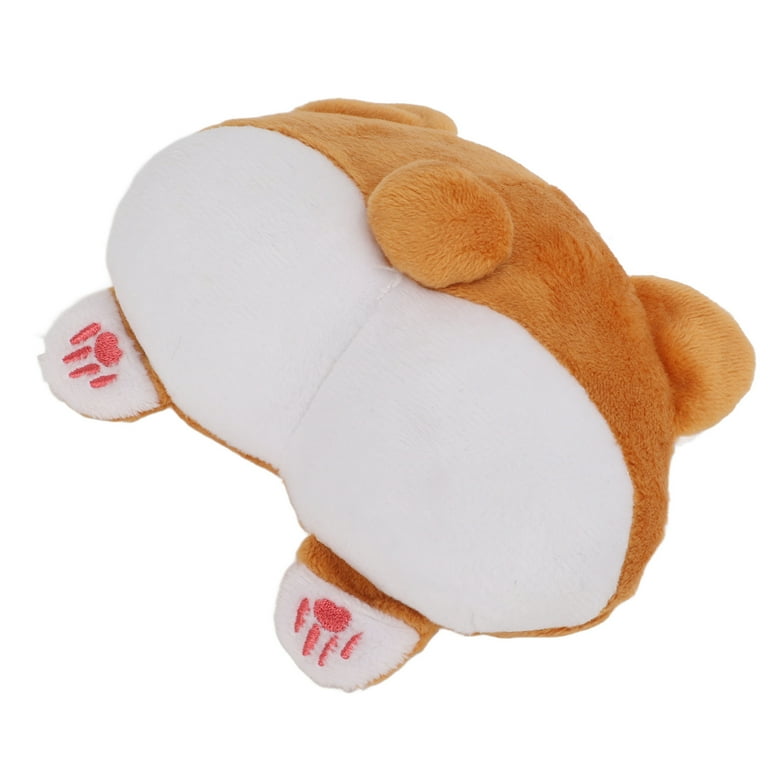 Pet Dog Toys Corgi Cute Butt Shaped Plush Toy Squeaky Dog - Temu