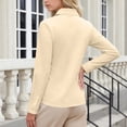 thumbnail image 6 of PFRNLF Button Down Shirts for Women Long Sleeve Stretch Fitted Dress Shirt Wrinkle Free Collared Business Work Tops, 6 of 8
