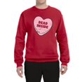 thumbnail image 2 of Wild Bobby Inside Pink Candy Heart Cute Funny Meme Valentine's Day Unisex Crewneck Sweatshirt, 2 of 6
