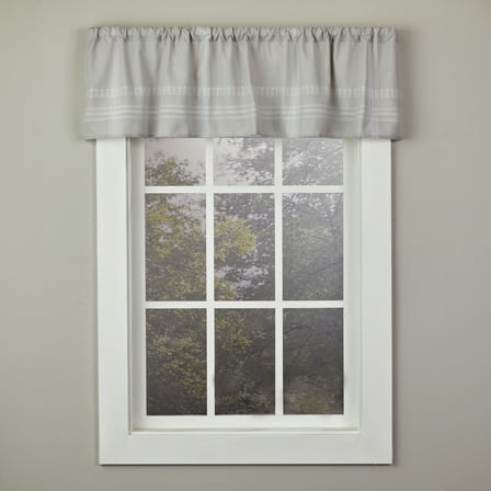 SKL Home Adelyn Valance, Gray, 56x13