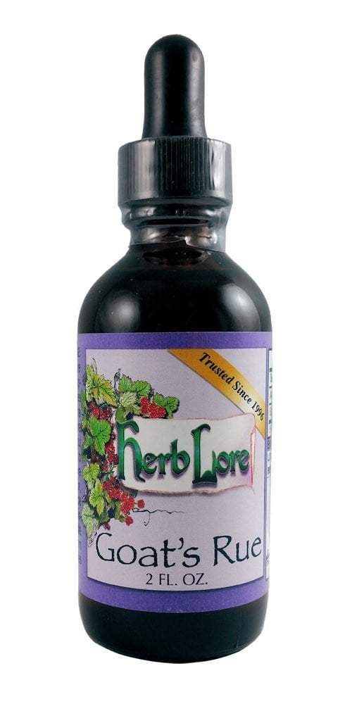 Herb Lore Organic Goats Rue Tincture - 2 Ounces - Breastfeeding Supplement - Boost Breastmilk Supply