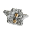 thumbnail image 2 of CUITING Chandail en Tissu pour Poupée Accessoires Confortables Doux Robe de Poupée Grise, 2 of 7
