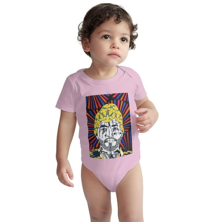 

Joy-N-Er Baby Onesie Lu-Cas Toddler Baby Boys Girls Short-Sleeve Bodysuits Cotton Romper Pink 12 Months