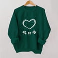 thumbnail image 2 of Chandail à Capuchon de la Saint-Patrick pour Enfants, Chandail Molletonné à Col Rond Imprimé à Manches Longues pour Garçons et Filles, Vert, avec Poche, pour Tenue Décontractée, 2 of 3