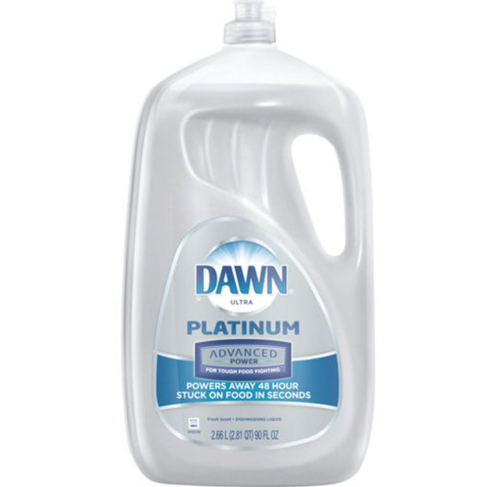 Dawn Ultra Platinum Advanced Power Liquid Dish Soap, 90 Fl Oz Walmart