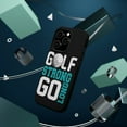 thumbnail image 3 of DistinctInk Tough Case for Apple iPhone 13 Pro MAX (6.7" Screen), Compatible with MagSafe Charging - Golf Strong Go Long, 3 of 6