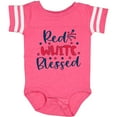thumbnail image 3 of Inktastic 4th of July Red White Blessed Fireworks Boys or Girls Baby Bodysuit, 3 of 5