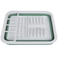 thumbnail image 3 of Kitchen Details  Plastic Collapsible Dish Rack in Sage, 3 of 9