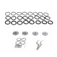 thumbnail image 2 of Spec-D Tuning Front + Rear Coilover Springs Silver Top + Num Scale Compatible with 1994-2001 Honda Civic Integra, 2 of 7