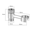 thumbnail image 3 of Soporte ajustable Soporte de base de rociador de inodoro giratorio de 360 ​​​​grados para baño Likrtyny  Libre de BPA, 3 of 3