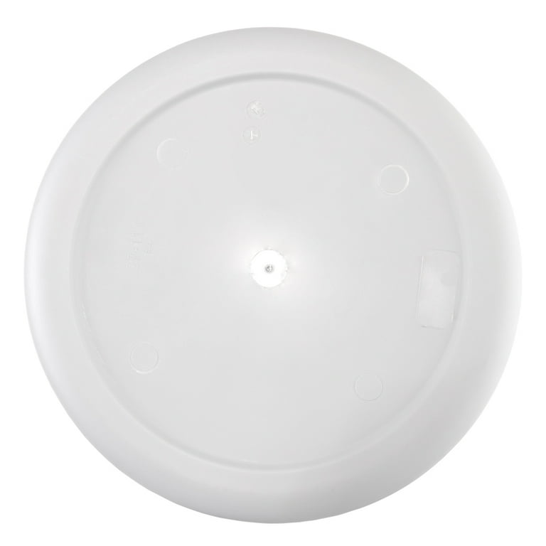 Mainstays Flexible Round Laundry Hamper, White photo 6