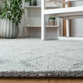 thumbnail image 4 of SAFAVIEH Marbella Aria Diamond Area Rug, Silver/Grey, 5' x 8', 4 of 8