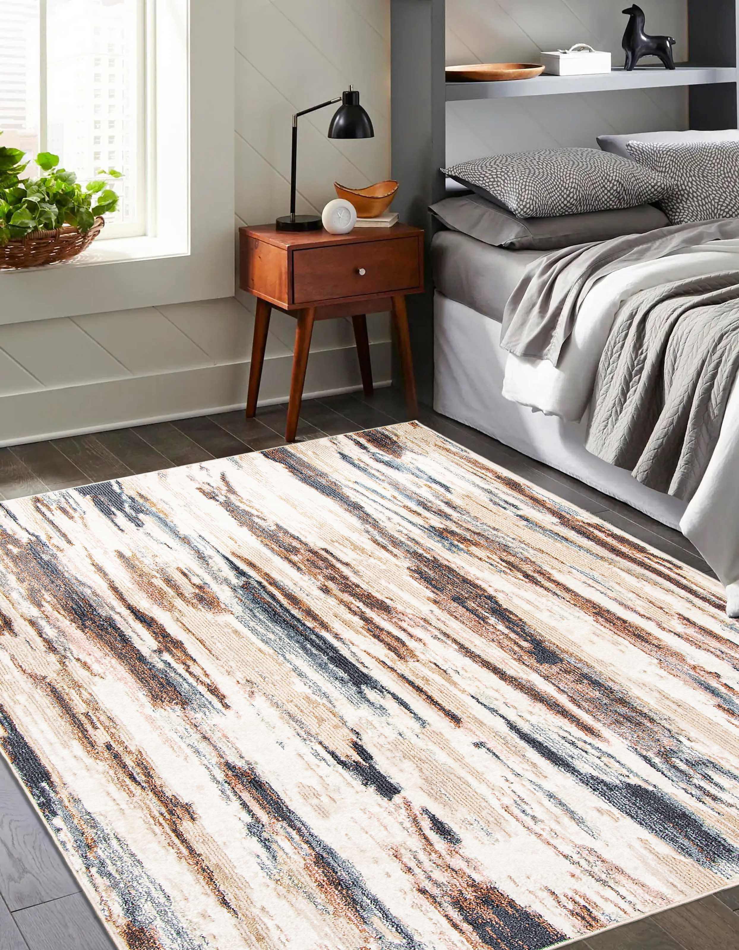 ECARPET Atelier Contemporary/Modern Area Rug for Living Room, Bedroom, Dining Room, Entrance, Hallway and More.