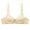 Beige, variant on Lolmot Cotton Push up Bra Womens Full Coverage Flower Print Non Padded Wireless Bra Comfortable Soft Everyday Plus Size Bra Tops on Clearance
