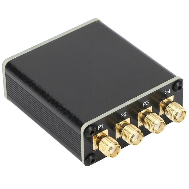 Distribuidor de Aislamiento de Rf Activo, Dispositivo de Distribución de RF GPSDO 1 INTRUCCIÓN 4 Canales de Salida Impedancia de 50 Ohmios para Antenas de Radio