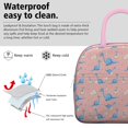 thumbnail image 3 of Womens Pink Cartoon Dinosaurs Eggs Pattern Lunch Box for Work,Insulated Lunch Bag for Women,Loncheras Para Mujer,Leakproof Adult Lunch Bag for Work,Beach,Travel,Picnic,Camping, 3 of 7