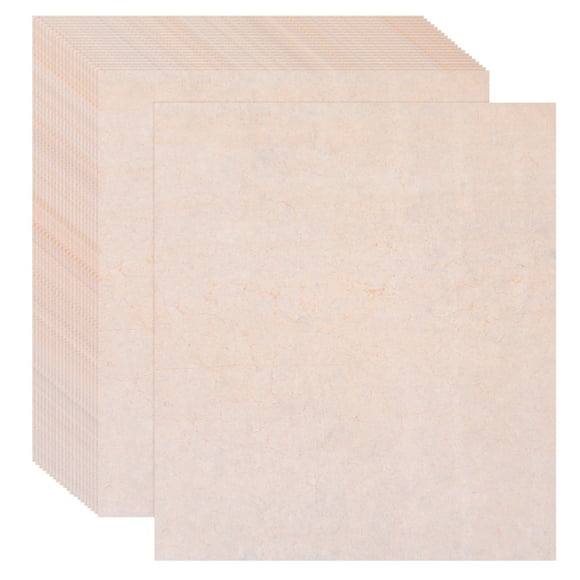 Papel de Pergamino Vintage Uxcell Papel de Impresora Estándar Papel Doble Cara Envejecido para Álbumes de Recortes Beige