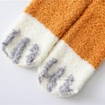 thumbnail image 4 of Babysbule Mens Socks Clearance Women Fashion Lovely Cat Claw Coral Thickening Fuzzy Middle Stockings Socks, 4 of 5