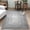 Gray, variant on WANLISELL 31.5" x 47.2" Braided Rug Handmade Area Rug, Non Slip Modern Washable Rug, Indoor Outdoor Woven Rug for Living Room Kitchen, Gray
