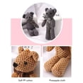 thumbnail image 3 of Advancent Muñecos de peluche de oso duraderos, adecuados para diversas ocasiones, regalos de muñecos colgantes de mano de obra exquisita Kits de decoración para fiestas No.2, 3 of 6
