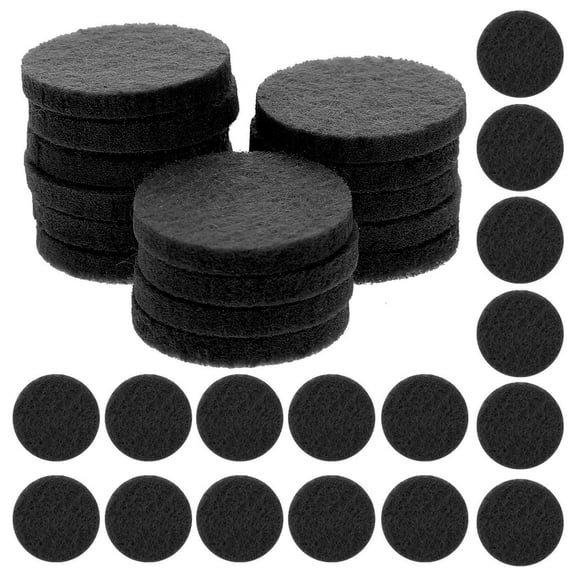 FRCOLOR 100Set Aroma Cotton Pads Black for Office Use