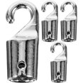 thumbnail image 1 of HUGFEGWE 4 Pcs Crochet de Baguette de Store Remplacement avec Crochet Pièces de Rechange Connecteur de Baguette pour Accessoires de Rideau CA919-74965, 1 of 9