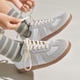 thumbnail image 2 of Zapatos de entrenamiento clásicos Retro alemanes, zapatos blancos pequeños para mujer, primavera y otoño, nuevos zapatos planos de cuero genuino con cordones versátiles Bo, 2 of 5