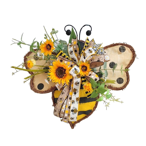 Girasol puerta colgantes adornos primavera decoración para boda sala de dormitorio ventana Decoración