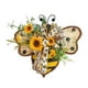thumbnail image 1 of Girasol puerta colgantes adornos primavera decoración para boda sala de dormitorio ventana Decoración, 1 of 8