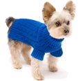 thumbnail image 3 of ORUYROP Turtleneck Dog Sweater Royal Blue Size #12, 3 of 3
