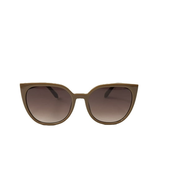Quay Australia Staycation Cat Eye Sunglasses Doe Brown