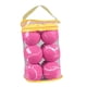 thumbnail image 2 of 12x Pelotas de Tenis Strade Fareast Limited Pelotas de Entrenamiento de 2,54 Pulgadas Rosa, 2 of 8