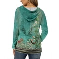 thumbnail image 4 of Sudadera Onlypuff, sudaderas con capucha a la moda para mujer, color verde M, 4 of 5