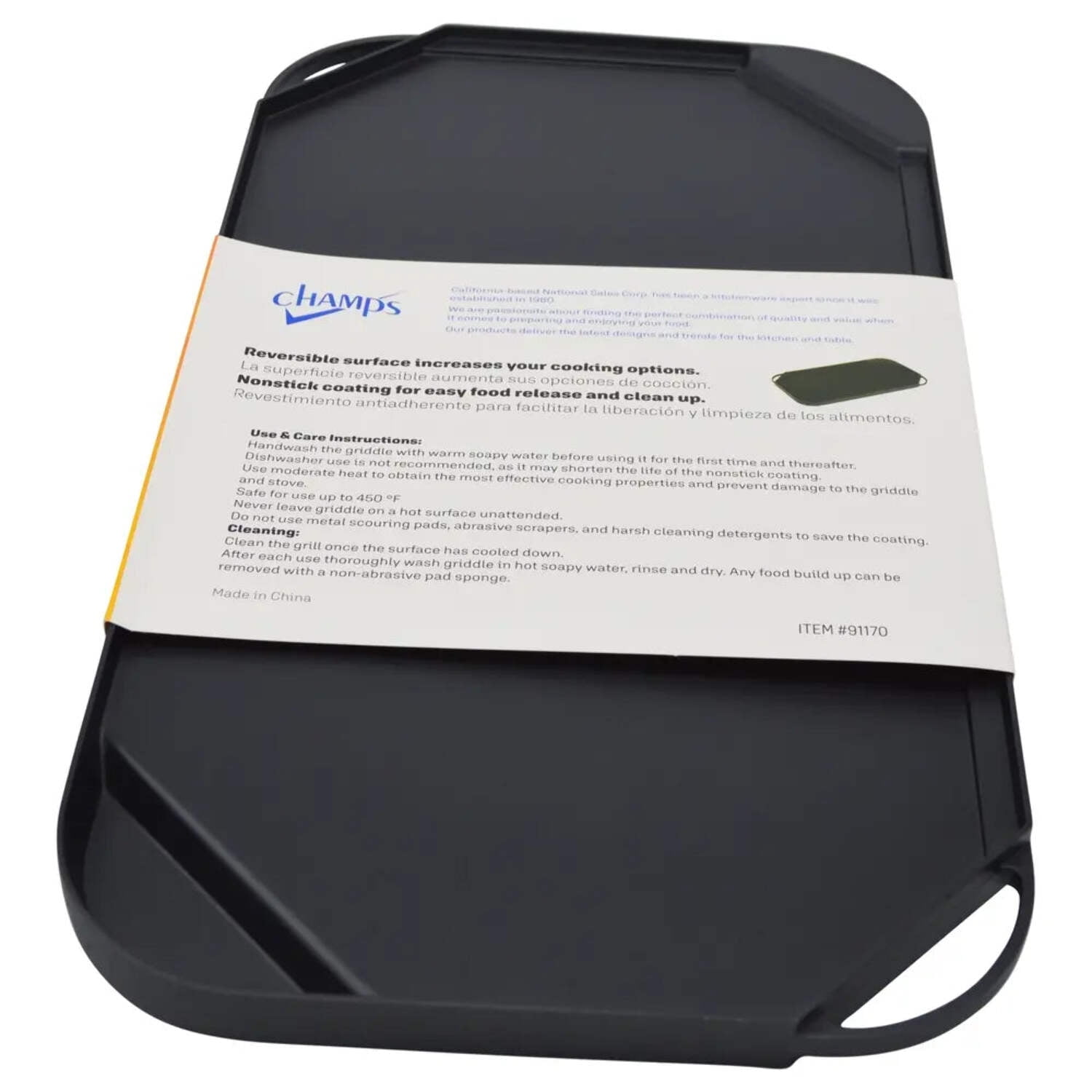 Champs Griddle Aluminum NS 10.5" x 19.5"