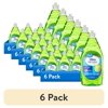 (6 pack) Great Value Ultra Antibacterial Dish Liquid, Crisp Apple, 28 fl oz
