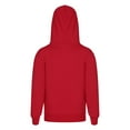 thumbnail image 4 of YONGHS Kids Boys Girls Long Sleeve Hoodie Drawstring Sweatshirt Top with Pocket Activewear Red 11-12, 4 of 7