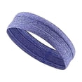 thumbnail image 1 of Sweatband Sport Bandeaux Antidérapant Évacuation de l'Humidité Séchage Rapide pour les Hommes Femmes Rouge Foncé, 1 of 9