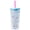 Pink, variant on Silver Buffalo Peanuts Fall Autumn Thanksgiving Feast Featuring Snoopy and Woodstock Plastic Cold Cup with Lid and Straw Topper, 24 Ounces