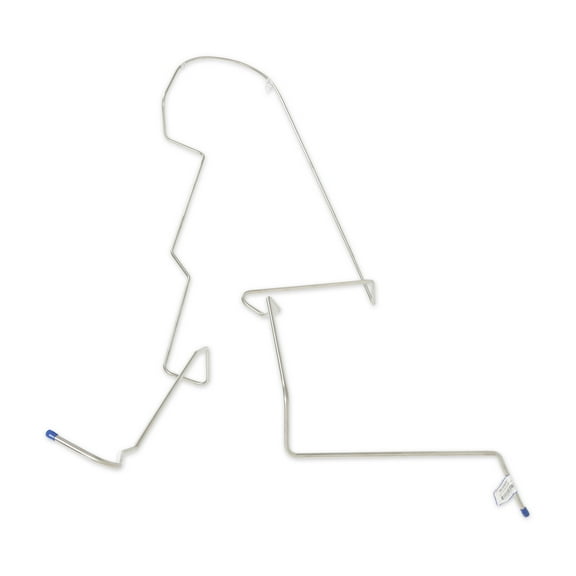 Scott Drake MLG002S Tank To Pump Fuel Line 5/16" 1-Piece Stainless Steel